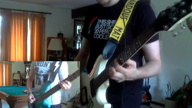 You're Gonna Go Far Kid - The Offspring (Guitar and Bass Cover) смотреть онлайн