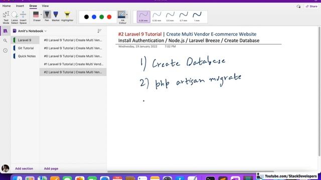 Laravel 9 Tutorial #2 | Create Multi Vendor E-commerce Website in Laravel 9 | Install Laravel Breez смотреть онлайн
