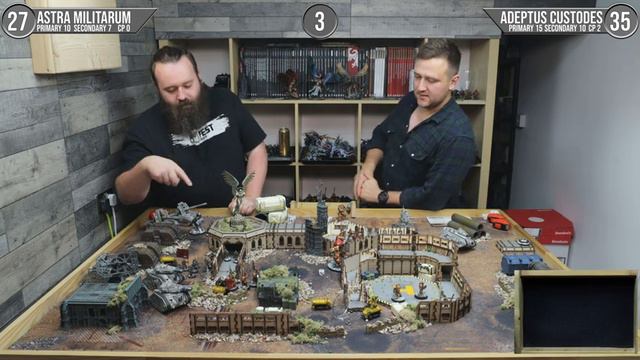 Adeptus Custodes Vs Astra Militarum - Warhammer 40k 10th Edition Battle Report смотреть онлайн