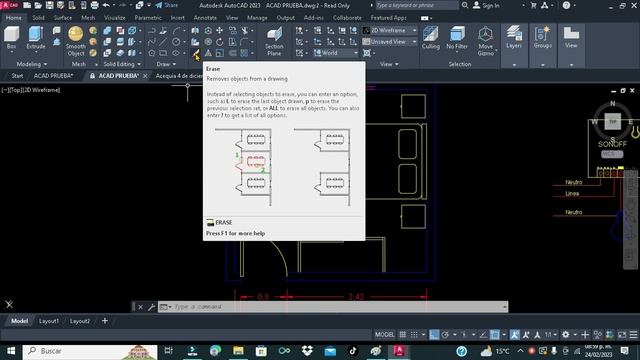 Curso de AutoCad 2023 comando divide, stretch, break, dividir, estirar y romper смотреть онлайн