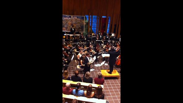 Christian Holenstein playing French Horn Glière Horn Concerto смотреть онлайн