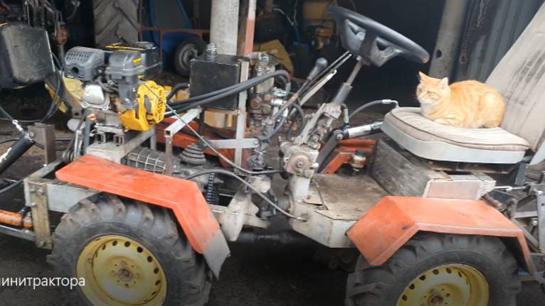 Гидравлика для минитрактора