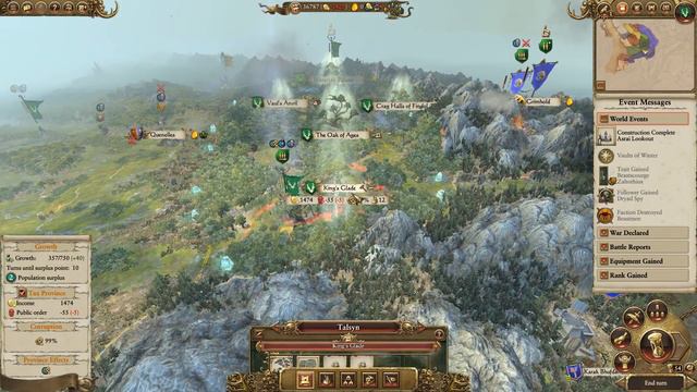 Lets Play - Wood Elves Legendary Mortal Empires Campaign - Total War: Warhammer 2 - Episode 6