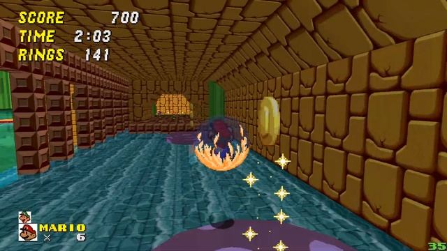 A Super Mario Edition of Sonic Robo Blast 2 смотреть онлайн