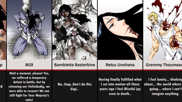 Last Words of Bleach TYBW Characters Before Death смотреть онлайн