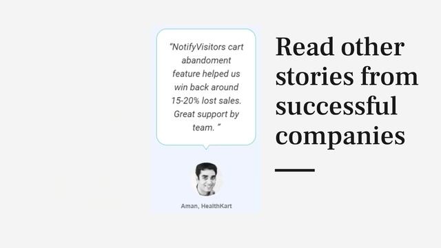 OneSignal Alternative | NotifyVisitors смотреть онлайн