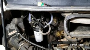 Самая распространённая причина завоздушивания Ford Transit 2.4 TDCi, D2FA