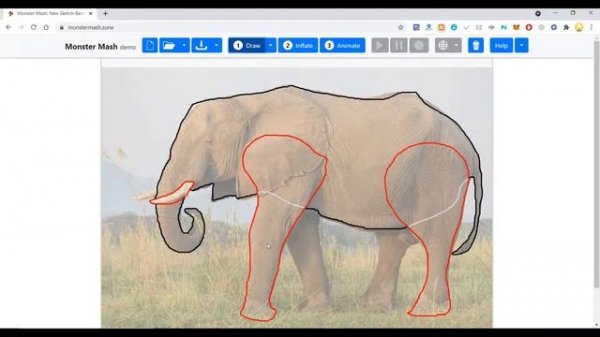 How to create 3D models from 2D images |Monster Mash | Sketch based modelling