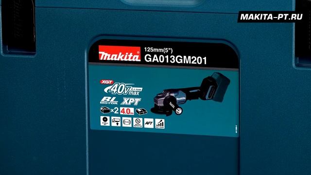 Makita GA013GM101 и GA013GM201 УШМ XGT 40V в новых комплектациях!!! Новинка 2021 смотреть онлайн