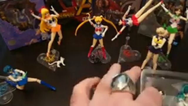 Bandai Tamashii Nations S.H.Figuarts Sailor Moon Sailor Neptune, Uranus, Saturn and Pluto Unboxing смотреть онлайн