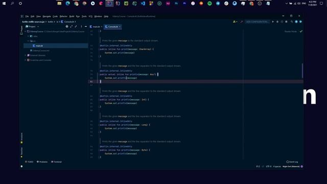 6 Hello World in Kotlin Your First Kotlin Program смотреть онлайн