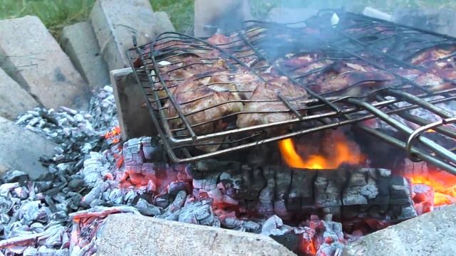 Свиной шашлык - Готовим вместе с Аней смотреть онлайн