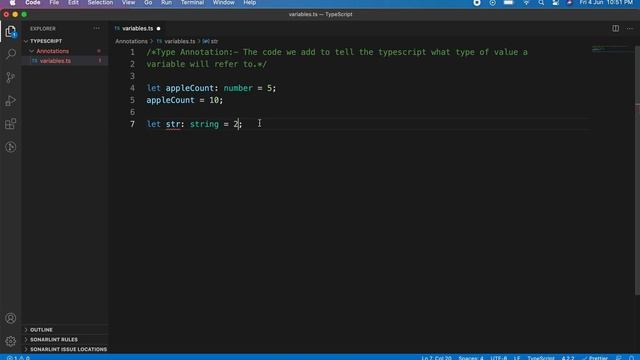 TypeScript Tutorial #1 - Type Annotations смотреть онлайн