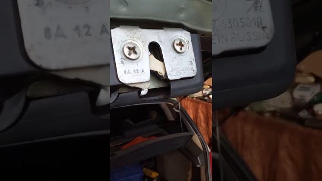 Работа активатора крышки багажника с замком 1119 смотреть онлайн