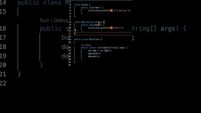 Object Oriented Programming In JAVA || JAVA Inheritance ||#coding #java смотреть онлайн