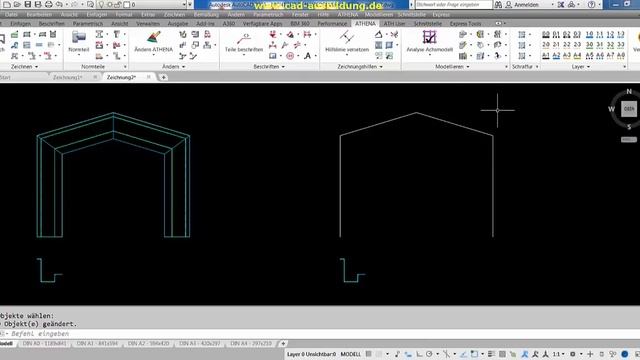 AutoCAD 2016 ATHENA 2015 Blech-Tipps смотреть онлайн