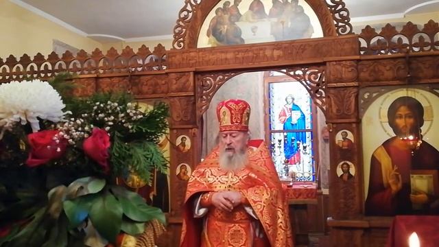 о. Иосиф, Вмч. Параскевы, нареченной Пятница.