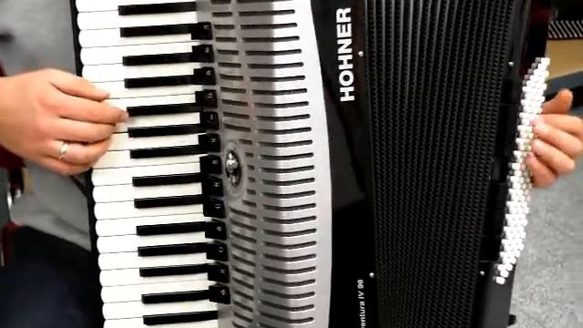 Akkordeon Hohner Ventura IV 96 neuwertig Video Klangprobe смотреть онлайн