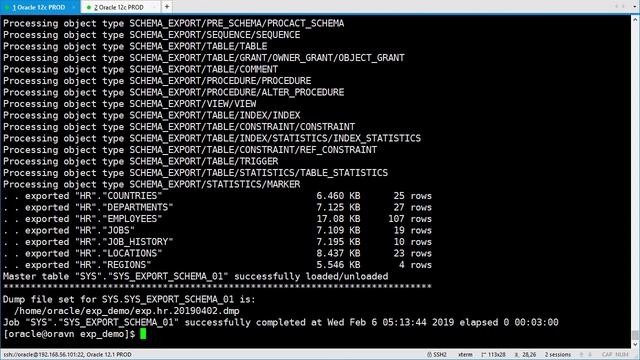 [en] How to Export an Import on Oracle database. Including demonstration. смотреть онлайн
