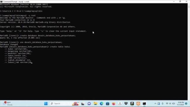 cara membuat table database menggunakan aplikasi XAMPP смотреть онлайн