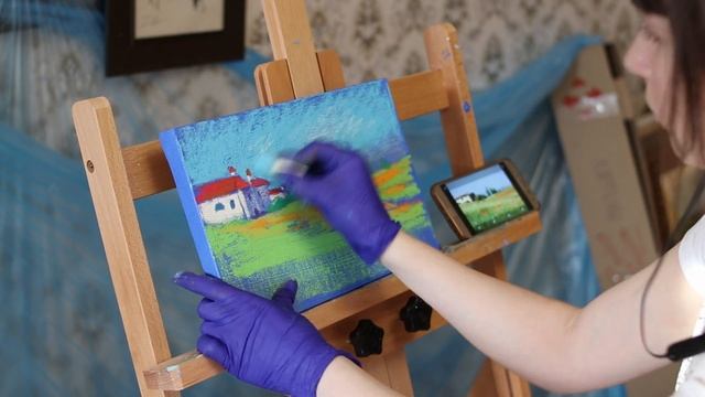 Пейзаж "Прованс" смотреть онлайн