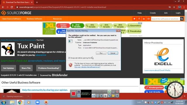 Download Tux Paint with stamps смотреть онлайн