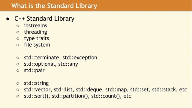 What is the C++ Standard Library? смотреть онлайн