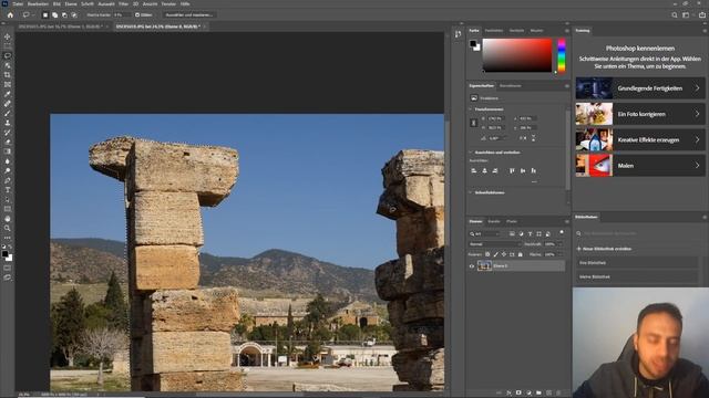 Auswahl erstellen in Photoshop CC - Tutorial Grundkurs für Anfänger - Teil 3 - (deutsch) смотреть онлайн