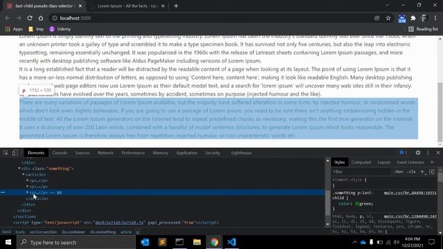 :last-child Pseudo Class Selector In CSS Explained ! смотреть онлайн