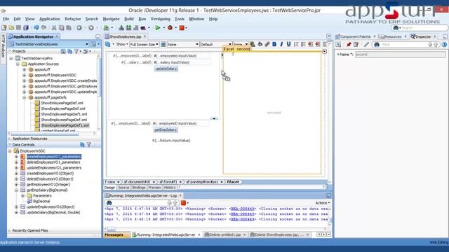 ADF - Business component as Server - part3 смотреть онлайн
