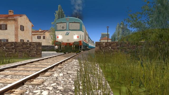 Trainz A New Era [ TrainzItalia Add-On ] - FS D.445 XMPR (FreeWare) смотреть онлайн
