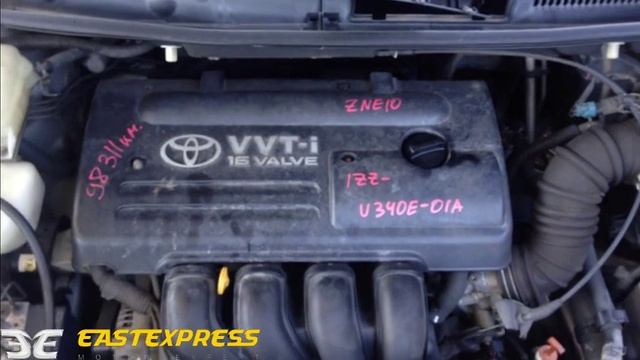ДВС+КПП TOYOTA 1ZZ FE № 1651683 смотреть онлайн