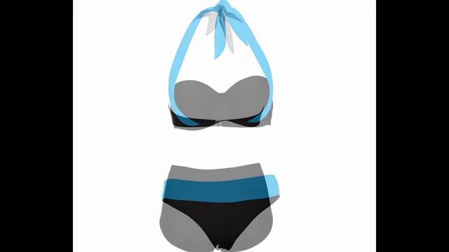 2016 Новый Сексуальный Бикини Женский Купальник с высокой Талией