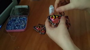 Бабочка Бисероплетение. Мастер Класс.
