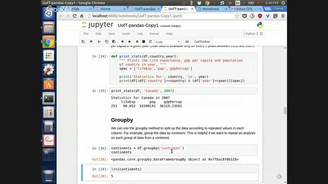 Intro to Pandas in Python смотреть онлайн