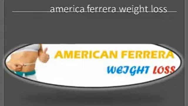 Get the Best Weight Loss Tips With America Ferrera смотреть онлайн