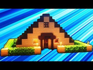 КАК ПОСТРОИТЬ СТАРТОВЫЙ ДОМ В МАЙНКРАФТЕ??Minecraft