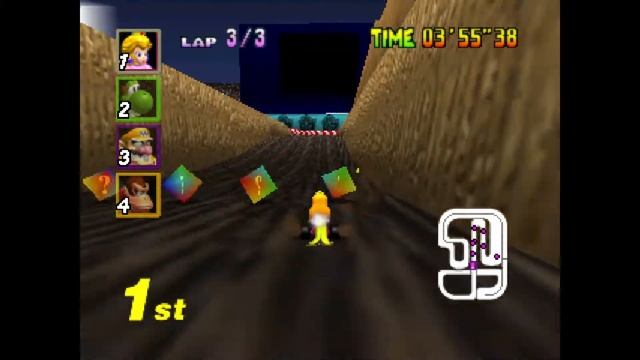 Mario Kart 64 - All 16 Tracks (FULL Game/Complete Walkthrough) смотреть онлайн