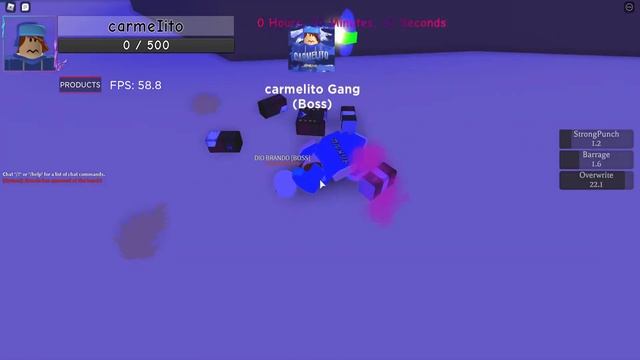 **NEW** Dio Brando Boss | A Universal Time | Roblox смотреть онлайн