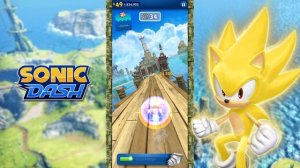 Sonic Dash - Super Sonic Gameplay Showcase (MAX Level)