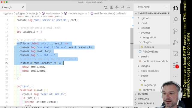 Testing HTML emails using Cypress смотреть онлайн