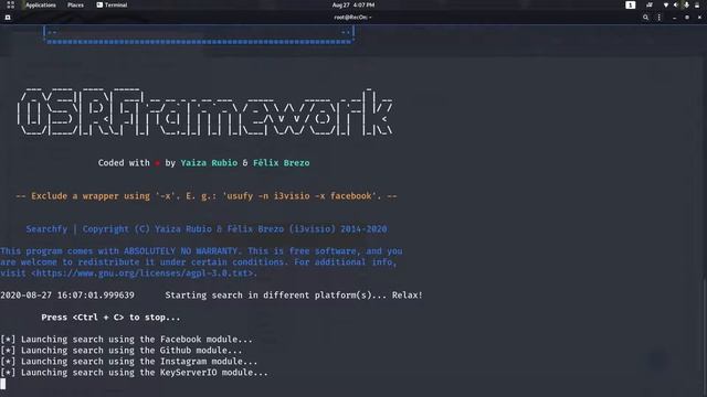 OSRFramework | TOD 186 | Briskinfosec смотреть онлайн