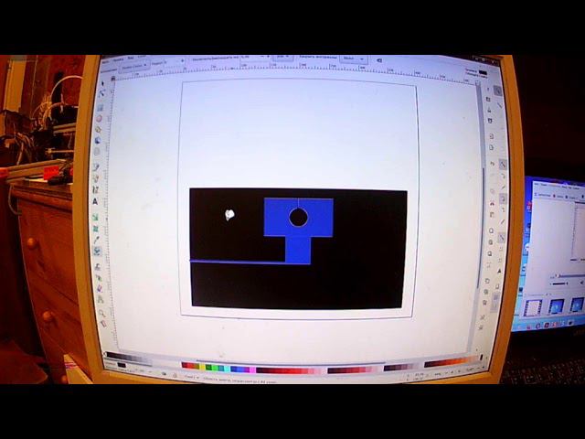 Gcode в InkScape. Быстро и просто. смотреть онлайн
