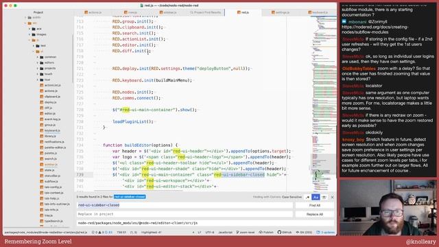 Remembering Zoom Level - developing node-red stream - 17th January 2022 смотреть онлайн