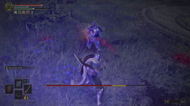 Elden Ring - Adan, Thief of Fire Boss Fight (Malefactor's Evergaol) смотреть онлайн