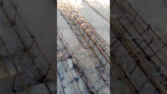 Вяжем арматуру на армопояс. смотреть онлайн