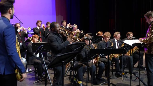 Georgia On My Mind - Chad LB W/ Troy University Jazz Ensemble