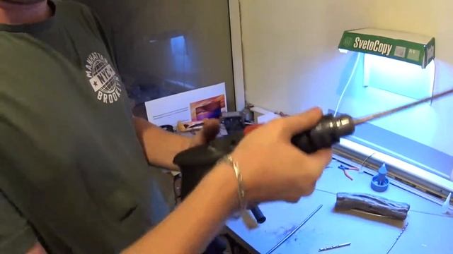 Торшер своими руками из бревна смотреть онлайн