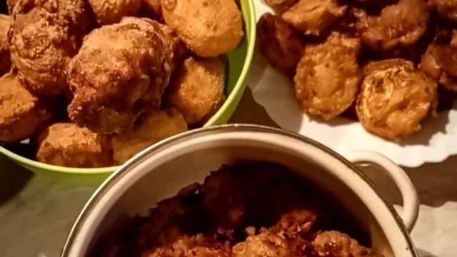 Жаркое с грибами, сложный гарнир(картофель, цветная капуста, кабачки)в кляре приготовленные в казан смотреть онлайн
