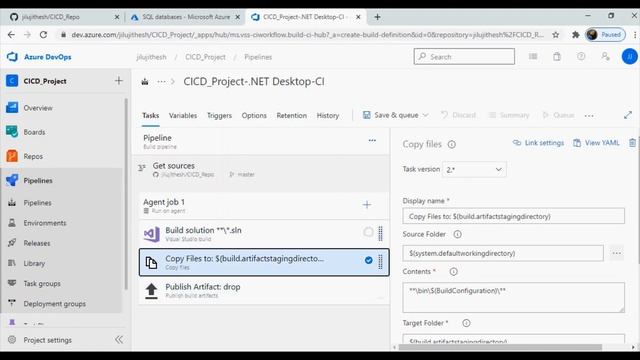 SQL Server CI/CD Azure DevOps | SQL Server Azure DevOps | Auto Build Auto Deploy SQL Server | Part смотреть онлайн